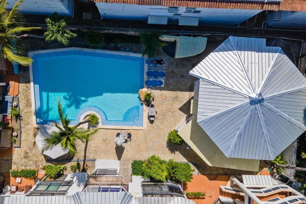 Studio Apartment Center Of Sosua Close To Beach With Pool View Exterior photo